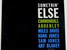Cannonball Adderley Somethin' Else jazz LP Blue Note vg/ nm 1970s nice copy