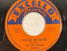 Excello 2123 The Five Chums - High School Affair / Give Me Power R&B 7