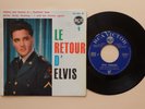 Elvis Presley Le Retour D' Elvis 1 French 1963 blue label ep Cat# 86.286 France