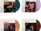 SET OF 4  TAYLOR SWIFT MIDNIGHTS VINYL MOHAHGANY/BLOOD MOON/JADE GREEN/LAVENDER