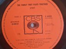 Spirit LP The Family That Plays Together UK CBS 1st Press LOVELY AUDIO PSYCH ***