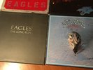 Vinyl LPs, 4 Eagles LPs Hotel, Long Run,  Greatest hits, Live, W /posters
