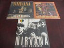 NIRVANA LIVE FROM BROADCASTS REDDING WISHKAH 3 TITLES 6 PEICES OF LIMITED VINYL