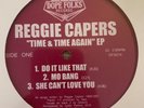 Reggie Capers - Time & Time Again Ep 12“ Vinyl Indie Rap 2015 Red Vinyl SEALED