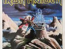 IRON MAIDEN- RUN TO THE HILLS - 1985 NEW - Blue/Green Marble Colored Vinyl 12