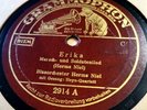 Marschlied * ERIKA * BLASORCHESTER HERMS NIEL MIT HEYN QUARTETT - 78 RPM 10