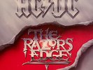 Vtg 1990 AC/DC Album THE RAZORS EDGE Record 1ST PRESS Lp OG VINYL is NEAR MINT
