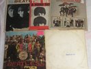 5 BEATLES LPs - Meet the Beatles, SERGEANT PEPPER, Hard Day's Night, WHITE ALBUM