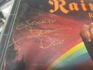 Rainbow  rainbow rising signed by Dio Gold Marker UK Press Geniune item