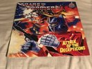 The Transformers Attack Of The Decepticons 1985 EX Vinyl LP
