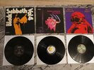 Black Sabbath - 3 Vinyl LP (Born Again, Vol.4 , Paranoid)