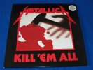 METALLICA / Kill 'Em All UK DOUBLE LP 45 Rpm 1987 LIMITED EDITION THRASH METAL