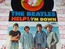 The Beatles-Help /I'm Down-Vinyl 45 w/Picture Sleeve