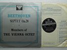 Beethoven - Septet - The Vienna Octet - Decca SXL 2157 LP