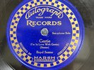 Jazz-78 RPM-Boyd Senter-Mobile Blues/Gertie-Rare Autograph Label-Electric-V+