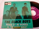 Mega rare The Beach Boys single Please Let Me Wonder Capitol Norway VG/VG+