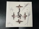 Behemoth Opvs Contra Natvram Vinyl Limited Edition White/Gold Split Signed