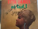 Etta James- At Last  Original Stereo Pressing on Argo. Signed by Etta James
