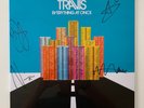 TRAVIS EVERYTHING AT ONCE VINYL LP SEALED + SIGNED BY BAND AUTOGRAPH AUTOGRAMM