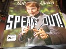 1970s BOB LARSON Speaks Out LP Cornerstone 4014 Sermon Xian Gospel VG/NM