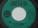 Psych Soul PAUL MARTIN & HIS SOUMD FACTORY Uptown / Comeon VAN 45 Canada HEAR