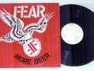 Fear More Beer LP Restless Enigma Records 1985