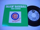 w  PICTURE SLEEVE Terry Cashman Talkin' Baseball Chicago Cubs 1982 45rpm VG++