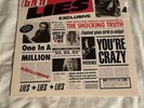 Guns N' Roses Lies LP Vinyl New Sealed 1988 Pressing W/ Hype Sticker