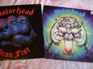 MOTORHEAD OVERKILL,& IRON FIST,2 VINYL LP RECORDS.