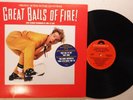 GREAT BALLS OF FIRE / SOUNDTRACK / PROMOTIONAL STEREO VINYL LP / JERRY LEE LEWIS