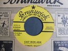 Peanuts Wilson - Cast Iron Arm 1957 USA 45 BRUNSWICK DJ/PROMO 1st ROCKABILLY