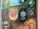 KING CRIMSON IN THE WAKE OF POSEIDON UK 1970 PINK ISLAND 1st PRESS EX+ TEXTURED