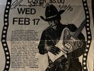 AUTOGRAPHED by CLARENCE GATEMOUTH BROWN  Pressure Cooker  LP Vinyl 1993 Poster