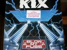 KIX BLOW MY FUSE LP 81877-1 ATLANTIC 1988 Orig US 1st PRESS Promo Hype Sticker