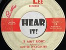 Obscure NC Bluegrass 45 BUSTER & VIRGINA WAYCASTER Ruby / It Ain't AR-LEE hear