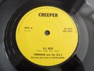 Vernon And The G.I.'s - G.I. Bop 1977 UK 45 CREEPER ROCKABILLY