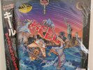 KEEL The Final Frontier 1986 LP GLAM/HAIR METAL JAPANESE PRESS W/OBI RARE VINYL
