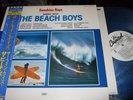 THE BEACH BOYS : SUNSHINE DAYS PROMO ONLY WHITE LABEL BLUE VINYL LP CAPITOL ECS