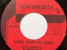 RITA DACOSTA Don't Bring Me Down NORTHERN SOUL 45 Pandora *hear*