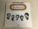 RARE AUTOGRAPH CONCERT POSTER THE TEMPTATIONS ANTHOLOGY 10th Ann 1973 RECORD EX