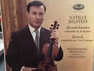 Original Nathan Milstein High Fidelity  VG+ LP Album Record Violin Orchestra