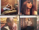 taylor swift midnights 4 SIGNED VINYL complete set all with hearts