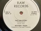 Mystery train Raw Records 45 The Sun story Song For Gene 1978 Rockabilly mint