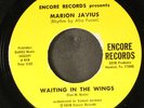 MARION JAVIUS: waiting in the wings / a fool's love song ENCORE 7