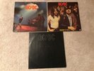3 LPs AC/DC Let there be rock, Highway to hell, Back in black, hier mehr, LESEN
