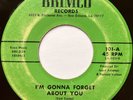 CHARLES BRIMMER I'm Gonna Forget About You NEW ORLEANS NORTHERN SOUL 45 *hear*