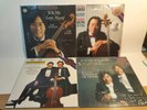 Yo-Yo Ma, FOUR signed autographed vinyl lps that spell out a message UNIQUE