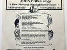John Prine NM/EX 45 Record, I Saw Mommy Kissing Santa Claus, Red Vinyl, 1981