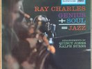 Ray Charles - Genius + Soul = Jazz UK Lp HMV Mono 1961 Jazz NM
