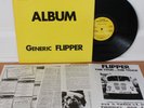 FLIPPER Album Generic Flipper LP (Subterranean 25, orig 1982) VG++ w/ Inserts